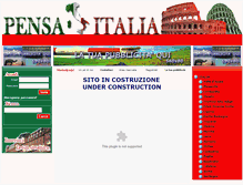 Tablet Screenshot of pensaitalia.com
